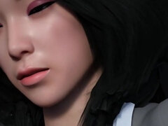 18, 삼차원, 아시안, 큰 가슴, 일본인, 조그마한, 빼빼한, 청소년