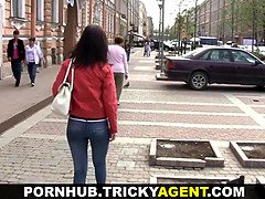 Tricky agent - haunting a wish, a girl gets pounded by an agent!