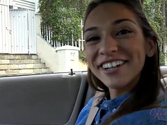 One date with Sara Luvv is all it takes for a creampie