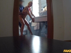 Anal, Stor rumpe, Stor kukk, Store pupper, Blond, Kukk suging, Bakfra, Milf