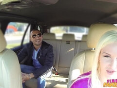 Italian Tourist Fucks Busty Driver