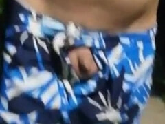 Amateur, Fetiche, Al aire libre, Público, Solo