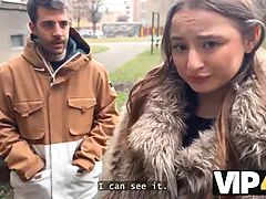 Vip4k. he wasn't providing her Huge Tits any pleasure, so she determined to nail a stranger right in front of him
