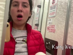 Public masturbation in an airline washroom . Almost caught when cumming