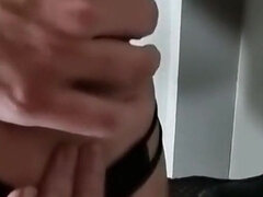 Wife Taunts Her Husband With Anal Plug and Slut Clothes