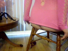 Stripper Grinding Her Customer with Her Ass Lap Dance Dirty Talk