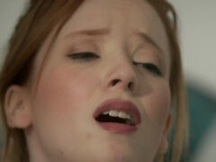 A redhead and a blonde are licking like good dykes