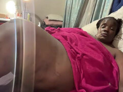 BBW Aunty Moaning in Bed and Sleepy Fetish