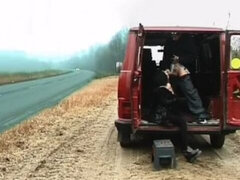 Kukk suging, Barmfager, Ansiktssperm, Utendørs, Offentlig