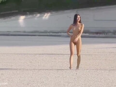 Erótico, Fetiche, Desnudo, Al aire libre, Público