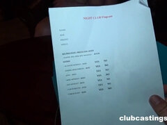 Chubby chick tries nightclub with reverse cowgirl & deep throat action