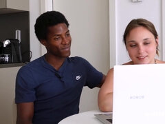 Enthousiasteling, Pijpbeurt, Bruinharig, Stel, Lul, Duits, Vriendin, Orgasme