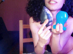 Anal, Morena, Casero, Masturbación, Solo, Juguetes