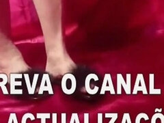 Amatőr, Összeállítás, Lábfej fétis, Érett koros, Portugál, Egyedül