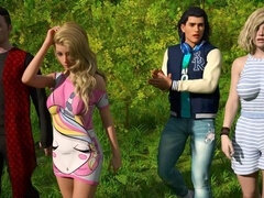 3 dimensionaal, Amerikaans, Buiten