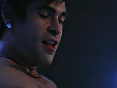 Tyttö, Iso kulli, Eroottinen, Karvainen, Imevä, Tatuointi, Tissit