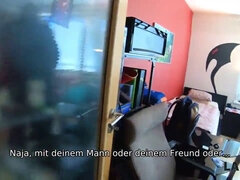 Chloe Lamour gets roughed up by her debt officer for a big cash reward