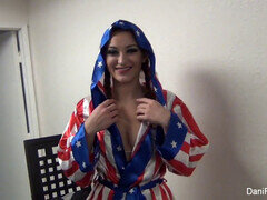 Small tits, brown-haired, ma?e cycki