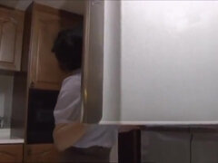 Mai Itou hot mature Asian babe gets fucked in the kitchen
