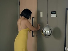 Cunnilingus, Culo, Morena, Hotel, Lesbiana, Masturbación, Perforación, Voyeur