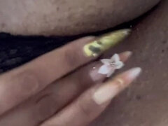 Latina MILF Solo Pussy Play