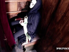 Satine Spark Is Cleansed By The Priests Big Dick