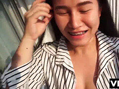 Brown-haired, multiracial, filmy-porno-z-azjatkami