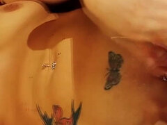 18 let, Anál, Kuřba, Stříkání spermatu, Na obličej, Punčocháče, Student, Teenka