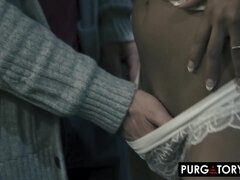 Zwart, Bruinharig, Hardcore, Klein, Realiteit, Tiener, Tieten likken