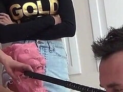 Азиатки, Женское доминирование, Фут фетиш, Рабыни, Втроем