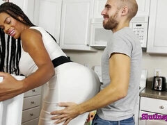 Stor røv, Stor pik, Store bryster, Pik sutte, Hundestilling, Sort, Imellem racer, Mor jeg gerne vil kneppe