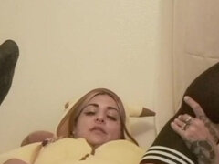 Любители, Блондинки, Латиноамериканки, Носки, Соло, Тату, Вибратор