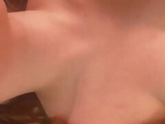 A New Dildo and Double Penetration Fuck for My Wife