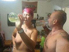 Best of Bekycarril in the ultimate piss compilation with outdoor action