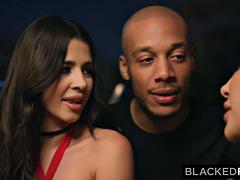 BLACKEDEXTRA Party-girls Gianna Kylie Share 2 Thick BBCs - Kylie Rocket