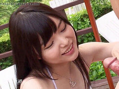 Asiatique, Bikini, Branlette thaïlandaise, Branlette thaïlandaise, Piscine, Chatte, Maigrichonne, Nénés