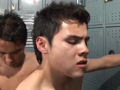 Sucer une bite, Tir de sperme, Homosexuelle, Groupe