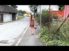 오쟁이 진 남자, 체코인, 여자친구, Hd, 야외의, 셀카, 젖가슴
