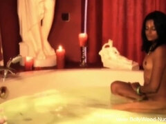 Asiatisk, Vacker, Dansar, Kvinna, Indisk, Naken, Softcore, Solo