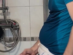 Sportswear Piss Fuck in the Shower