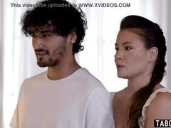 Virgin couple asked MILF stepmom Silvia Saige for help with having sex