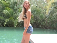 In den arsch, Doppelpenetration, Frau, Fingern, Hd, Solo