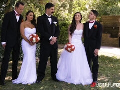 Perverted bride Casey Calvert jaw-dropping xxx clip