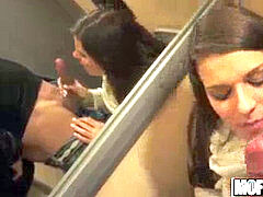 素人, 足, キッチン, ラティーナ, 淫乱熟女, 母, フェラする, ティーン