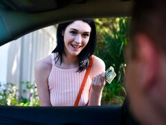 Røv, Røvslikning, Pik sutte, Brunette, Håndjob, Kysse, Teenager, Bryster