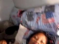 Huge tit ebony on vertical cam show