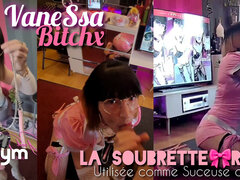 Blasen, Paar, Sperma im mund, Französisch, Absätze, Lingerie, Transfrau