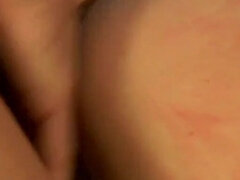 Big cock cums all over big natural tits blonde slut
