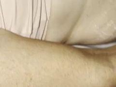 I jerk off with my wifes panties and bra and with her help