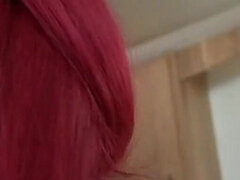 Grote kont, Seksspeelgoed, Brillen, Moeder die ik wil neuken, Roodharige vrouw, Taboe, Tatoeage, Vibrator